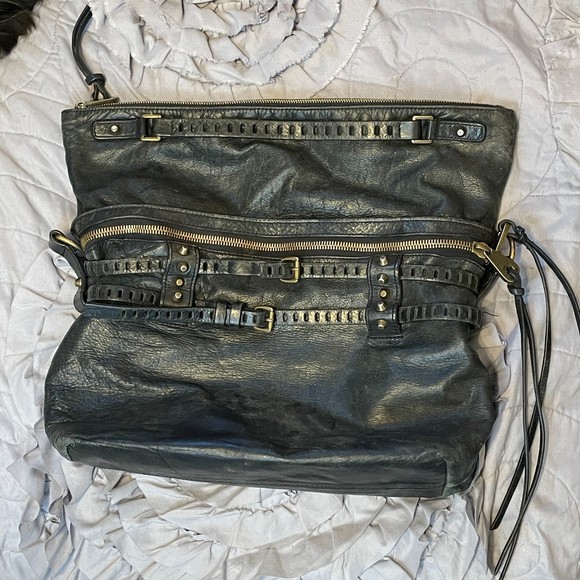 Joelle Hawkens Handbags - 🌻Joelle Hawkens Victory Large Slouchy Leather Handbag *Missing Shoulder Strap*